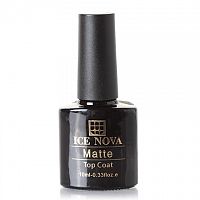 Nova Rubber Matte Top Coat каучуковый матовый топ 10 мл оптом в Иркутск 
