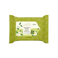 Салфетки очищающие с экскрактом зеленого чая The Saem Healing Tea Garden Green Tea Cleansing Tissue оптом в Иркутск 